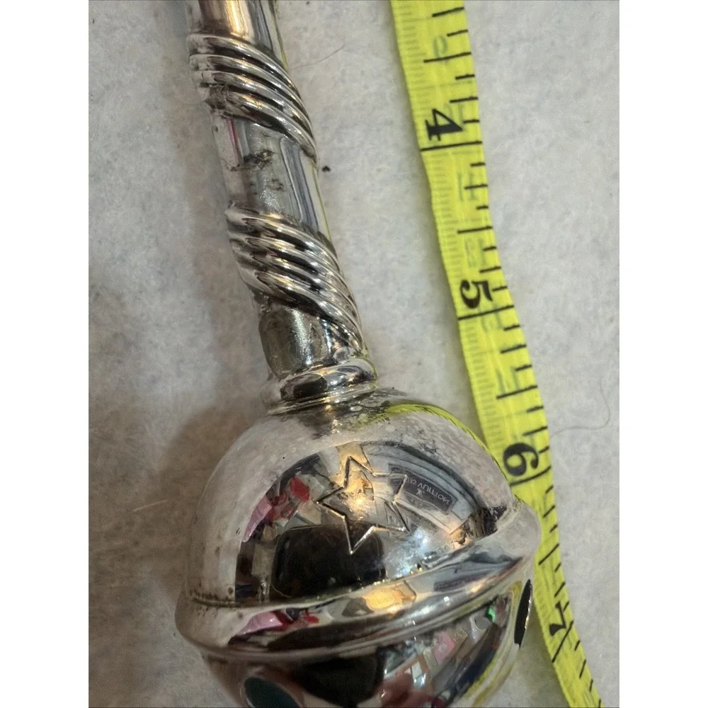 Neiman‎ Marcus's Silver Plated Jingle Bell Bottle Opener 6.5